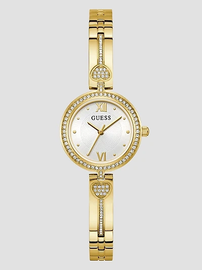 Gold-Tone Analog Watch
