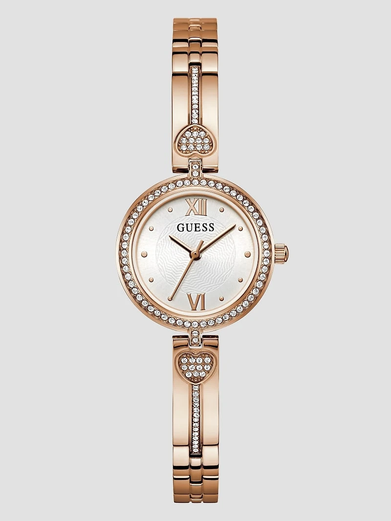 Rose Gold-Tone Analog Watch