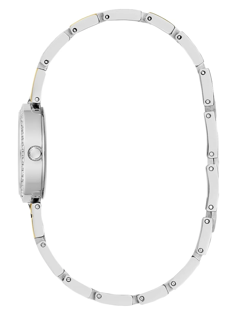 Two-Tone Analog Watch