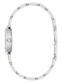 Two-Tone Analog Watch