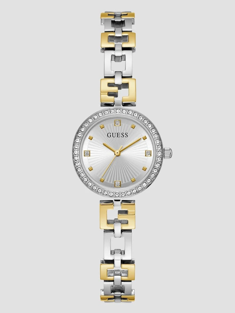 Two-Tone Analog Watch