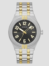 Gold and Silver-Tone Analog Watch