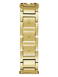 Gold-Tone Square Analog Watch