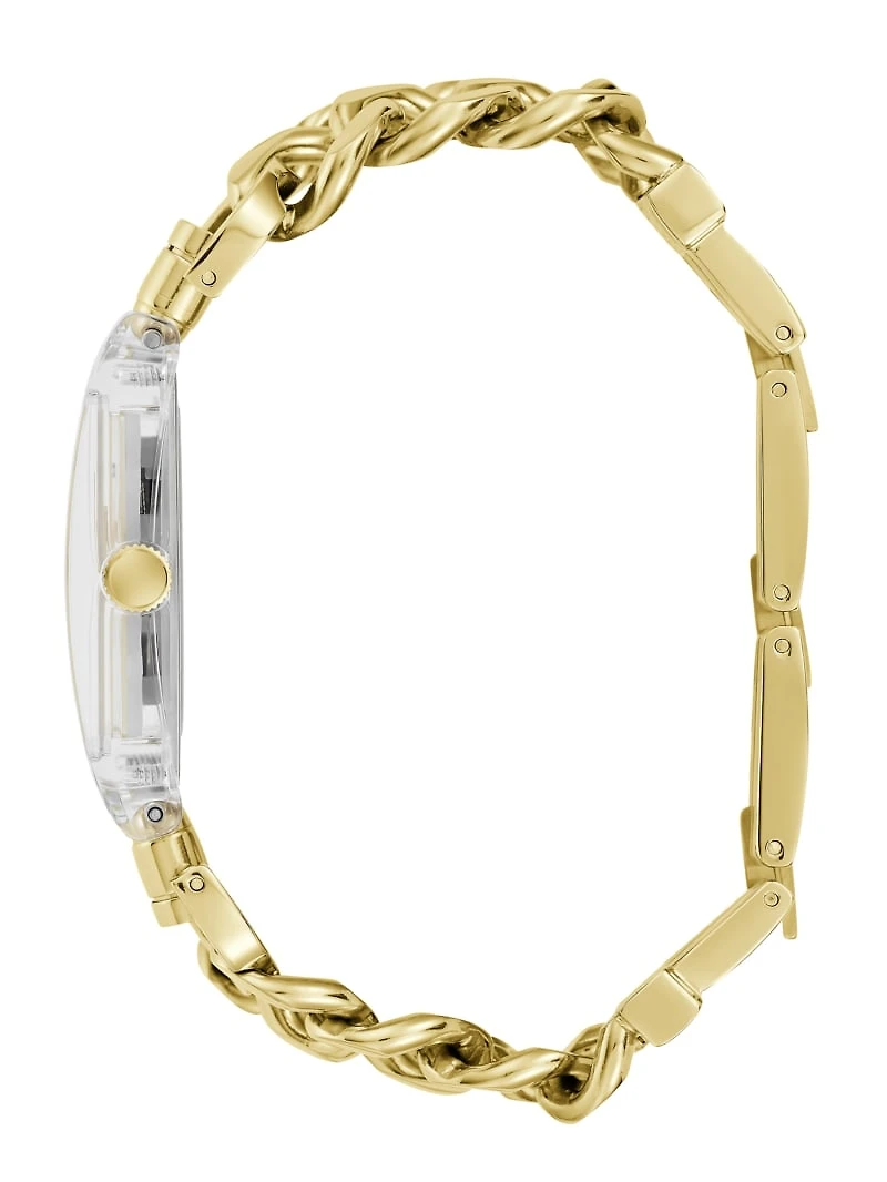 Gold-Tone Analog Watch