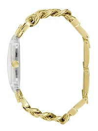 Gold-Tone Analog Watch