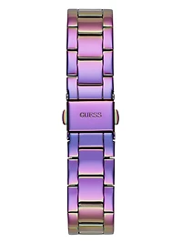 Iridescent Peony Analog Watch