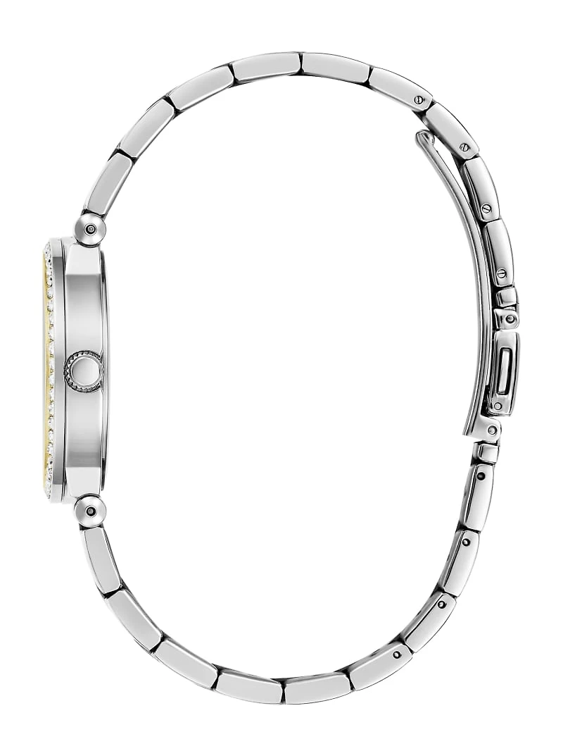Gold and Silver-Tone Analog Watch