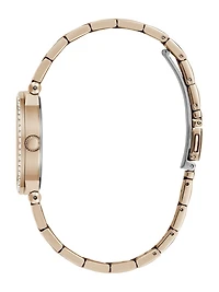 Rose Gold-Tone Analog Watch