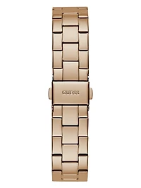 Rose Gold-Tone Analog Watch