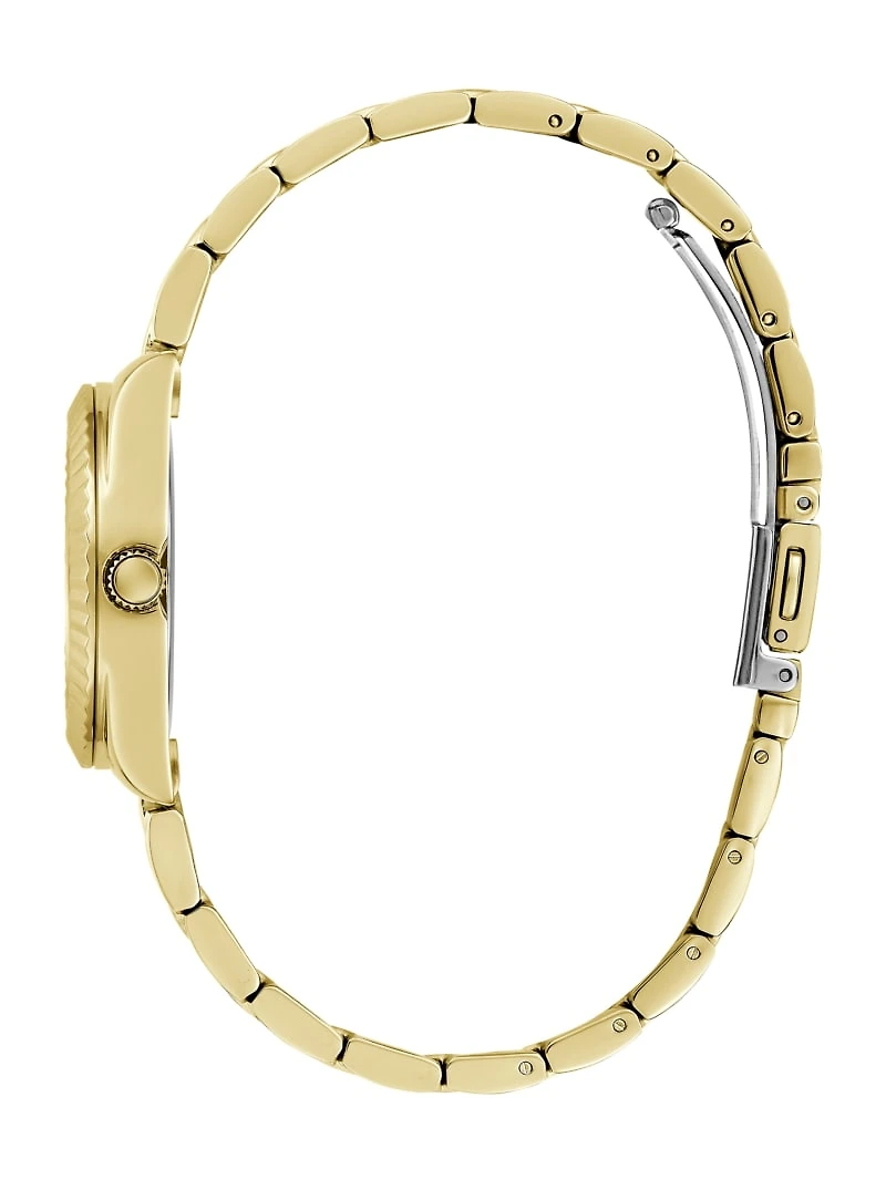 Gold-Tone Analog Watch