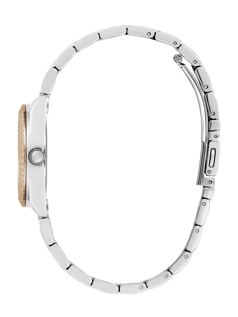 Two-Tone Analog Watch