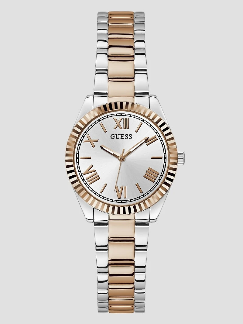 Two-Tone Analog Watch