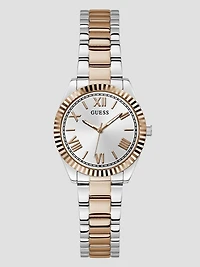 Two-Tone Analog Watch