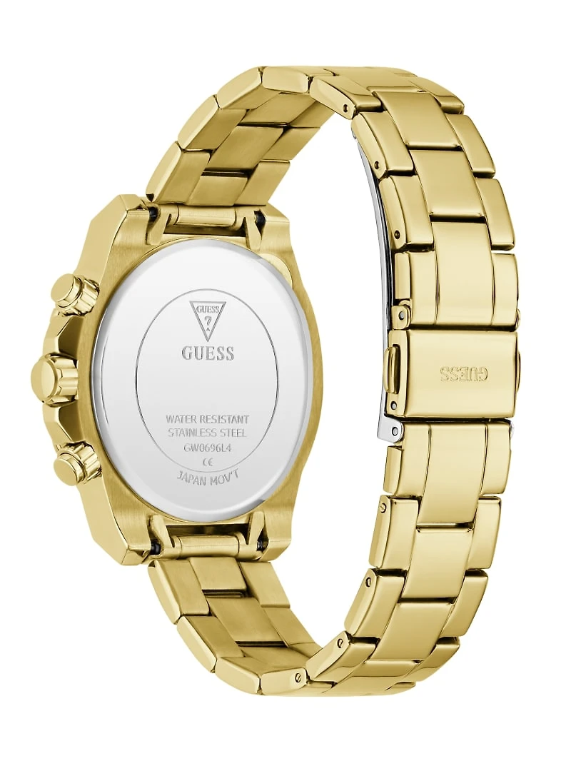 Stainless steel multi-function watch