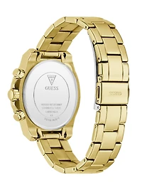 Stainless steel multi-function watch