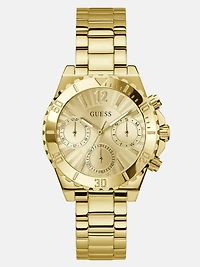 Stainless steel multi-function watch