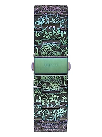 Iridescent Print Analog Watch