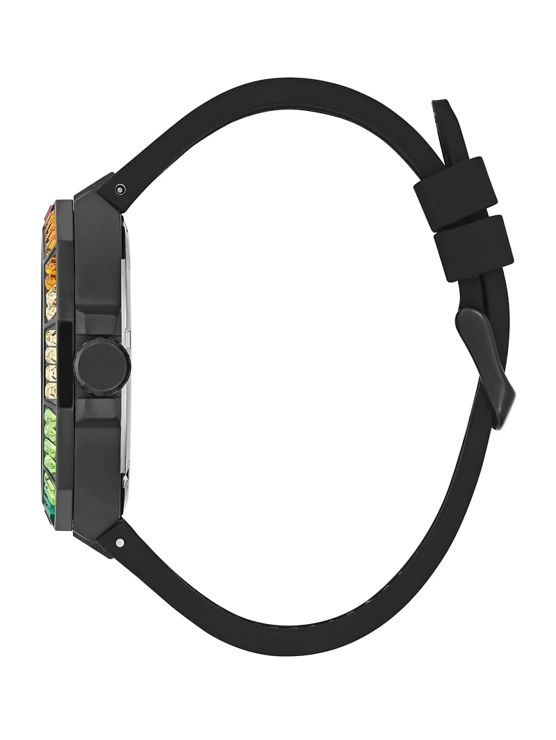 Nylon Rainbow-Crystal Multifunction Watch