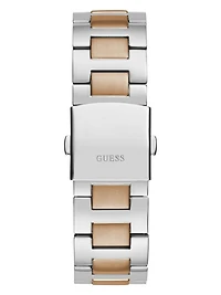 Two-Tone and Navy Multifunction Watch