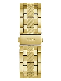 Gold-Tone Chronograph Watch