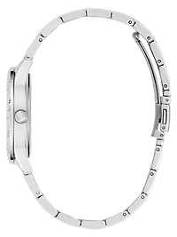 Silver-Tone Analog Watch