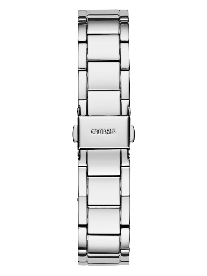 Silver-Tone Analog Watch