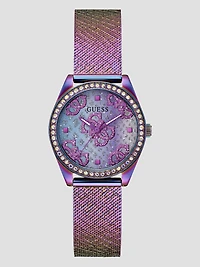Iridescent Analog Watch