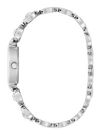 Silver-Tone Analog Watch