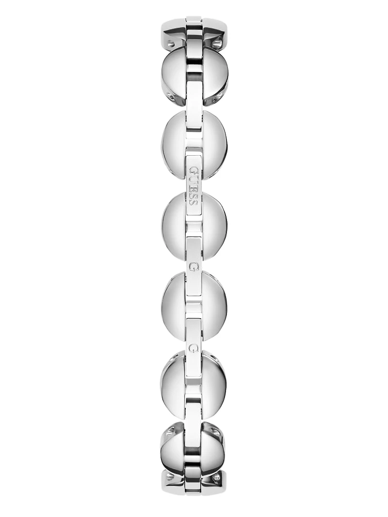 Silver-Tone Analog Watch