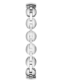 Silver-Tone Analog Watch