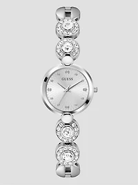 Silver-Tone Analog Watch