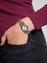 Gold-Tone Analog Watch