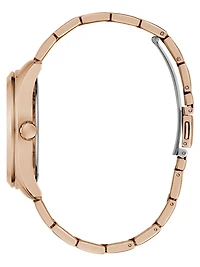 Rose Gold-Tone Multifunction Watch
