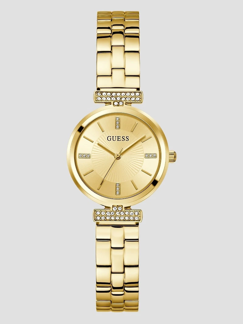 Gold-Tone Analog Watch