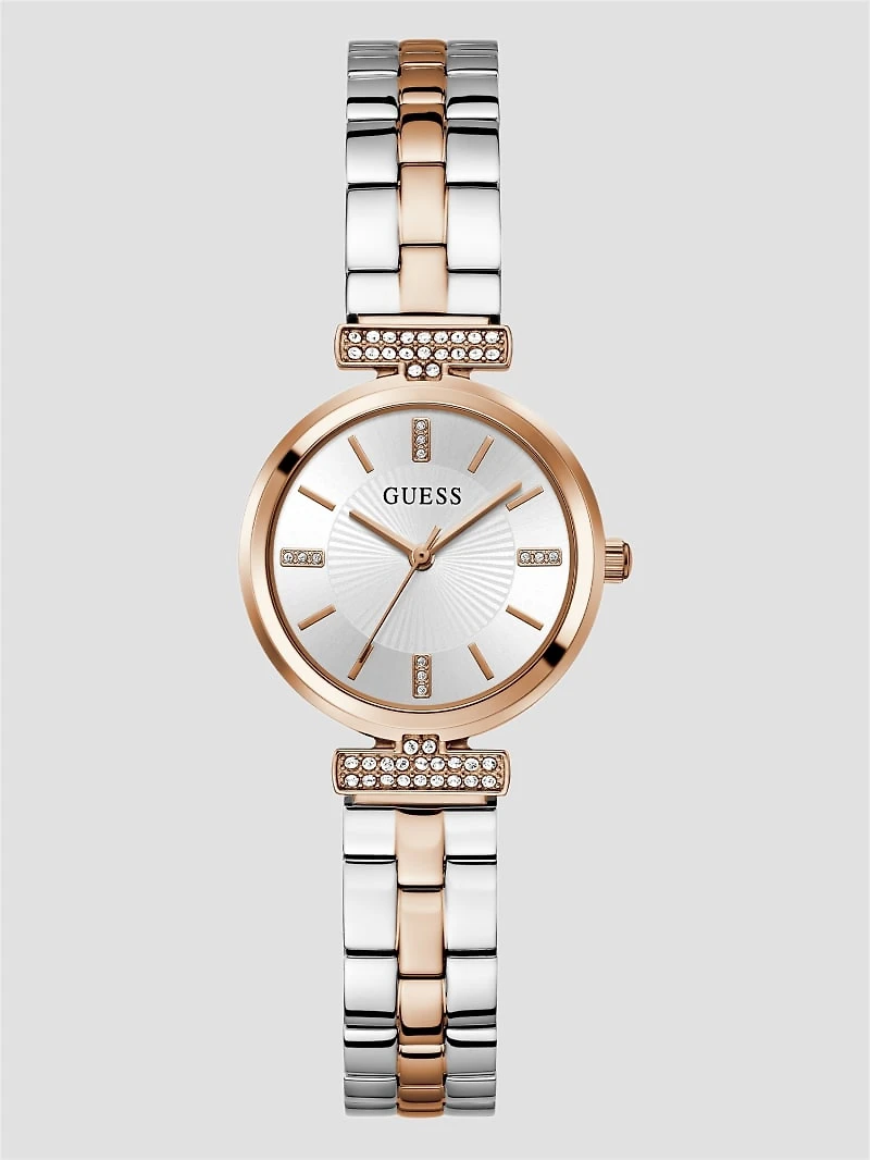 Two-Tone Analog Watch