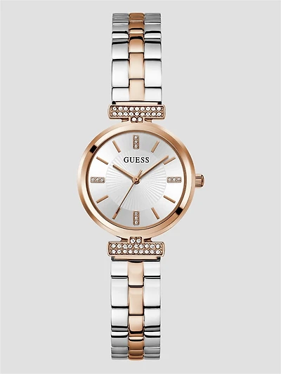 Two-Tone Analog Watch