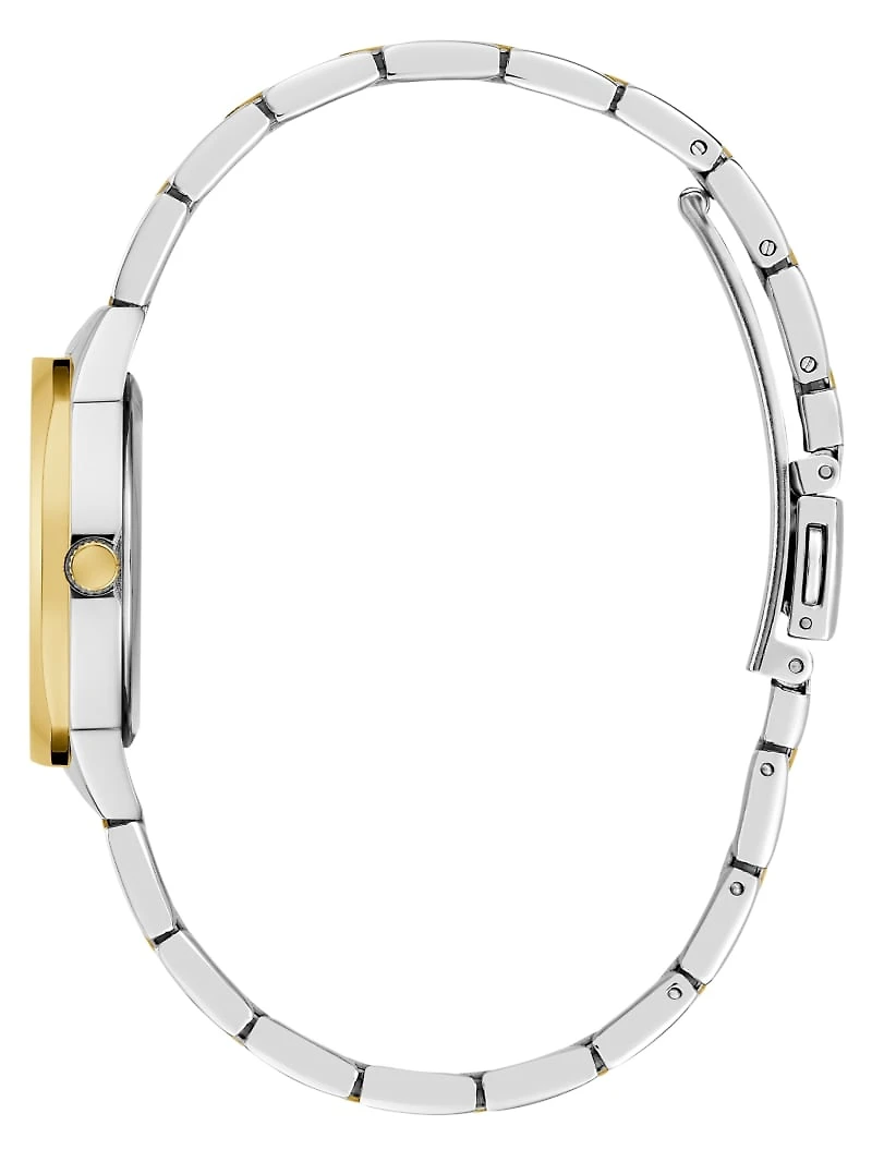 Two-Tone Analog Watch
