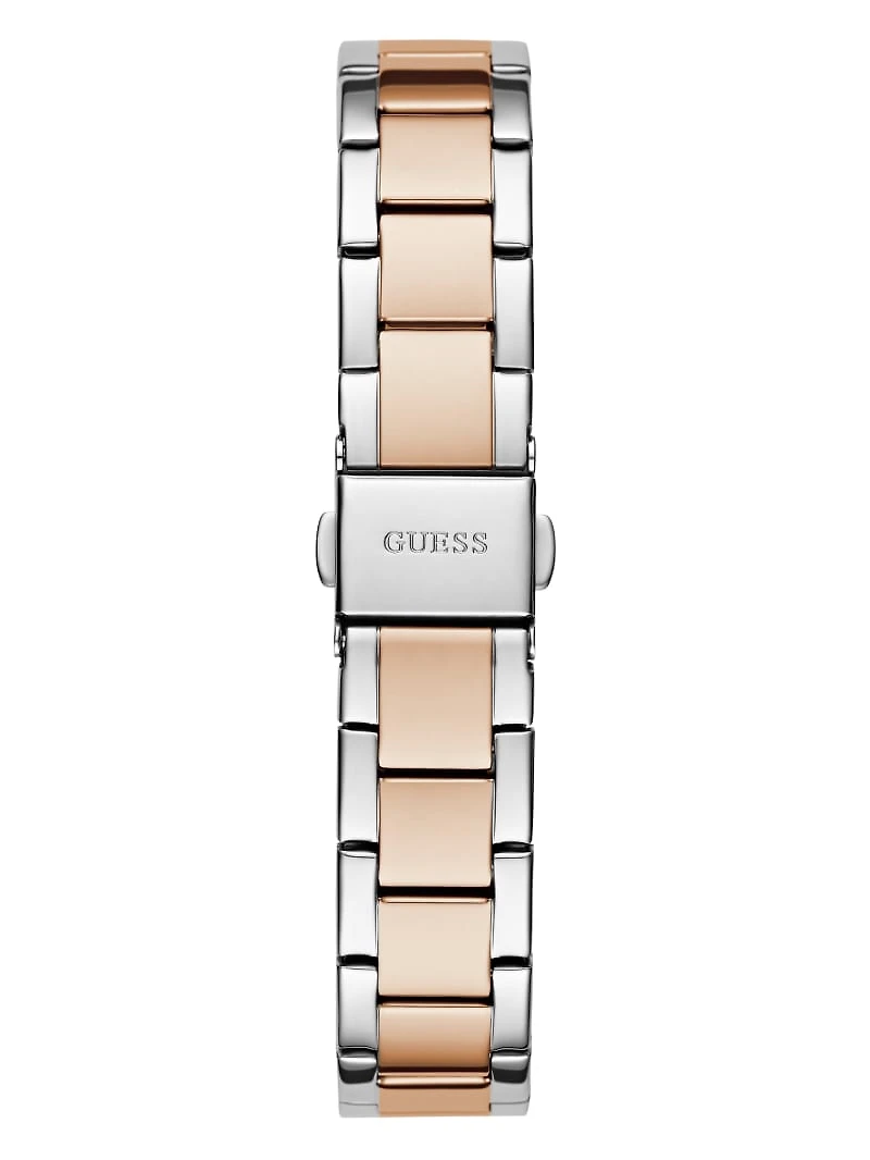 Two-Tone Purple Analog Watch