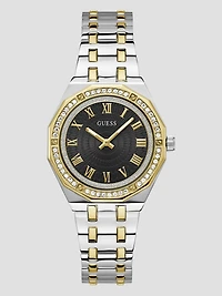 Gold and Silver-Tone Analog Watch