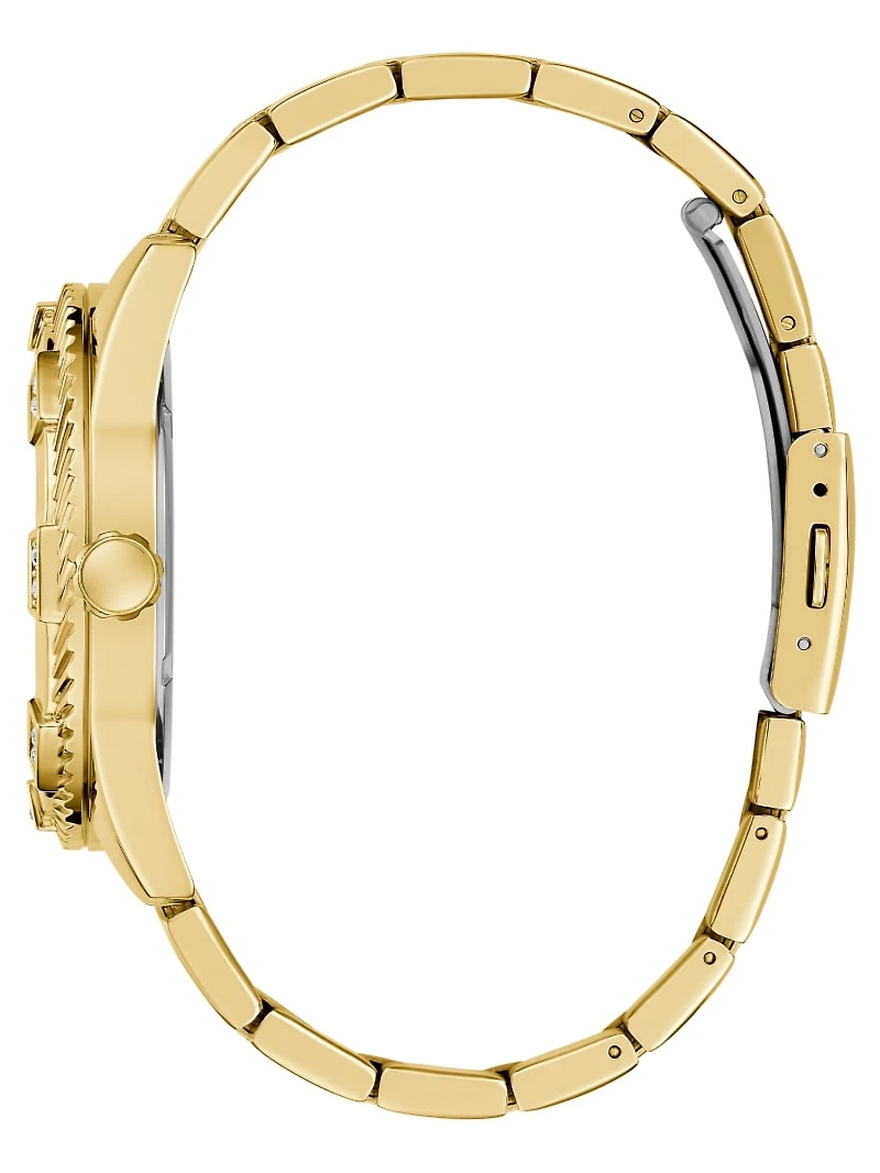 Gold-Tone Analog Watch