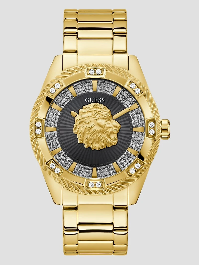 Gold-Tone Analog Watch