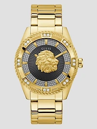 Gold-Tone Analog Watch