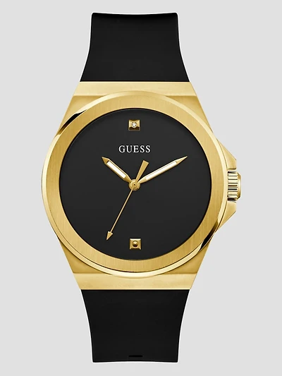Two-Tone Silicon Analog Watch