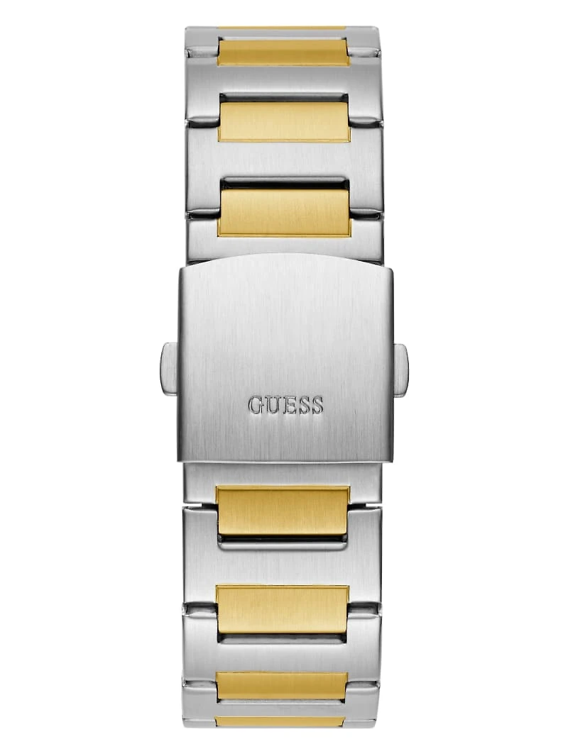 Two-Tone Green Multifunction Watch