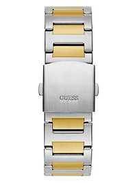 Two-Tone Green Multifunction Watch