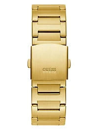 Gold-Tone Multifunction Watch