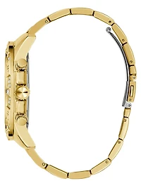 Gold-Tone Chronograph Watch