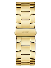 Gold-Tone Chronograph Watch