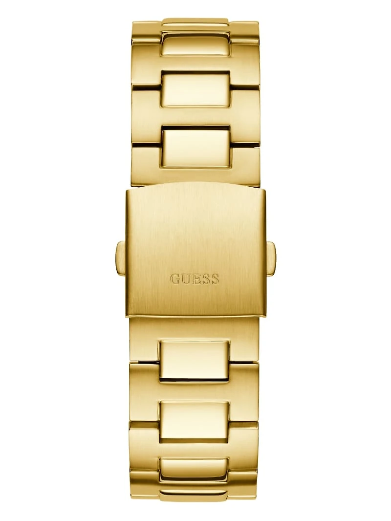 Gold-Tone Multifunction Watch