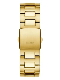 Gold-Tone Multifunction Watch